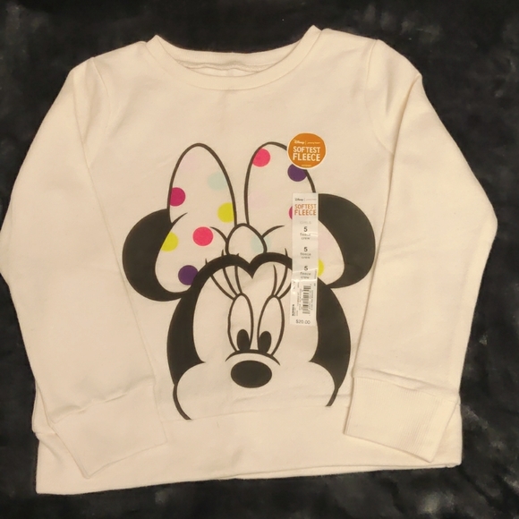 Minnie Mouse Fleece Sweatshirt - Picture 1 of 4
